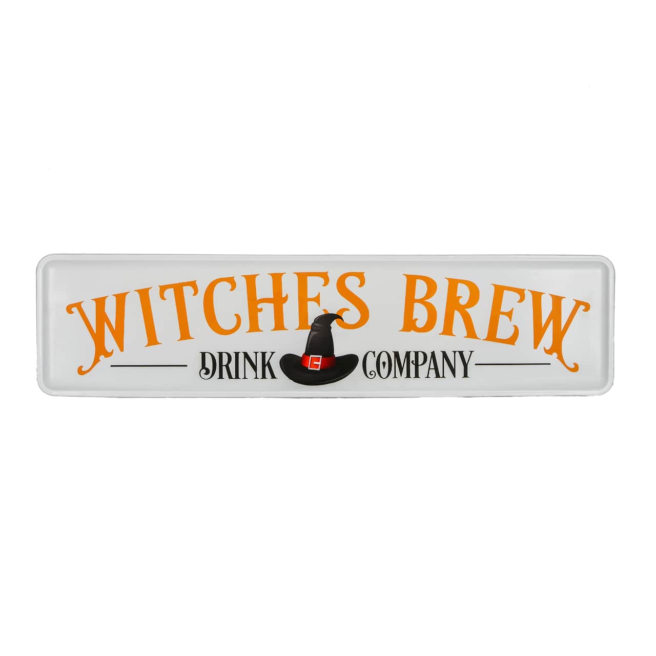 31'' Witches Brew Metal Halloween Wall Sign